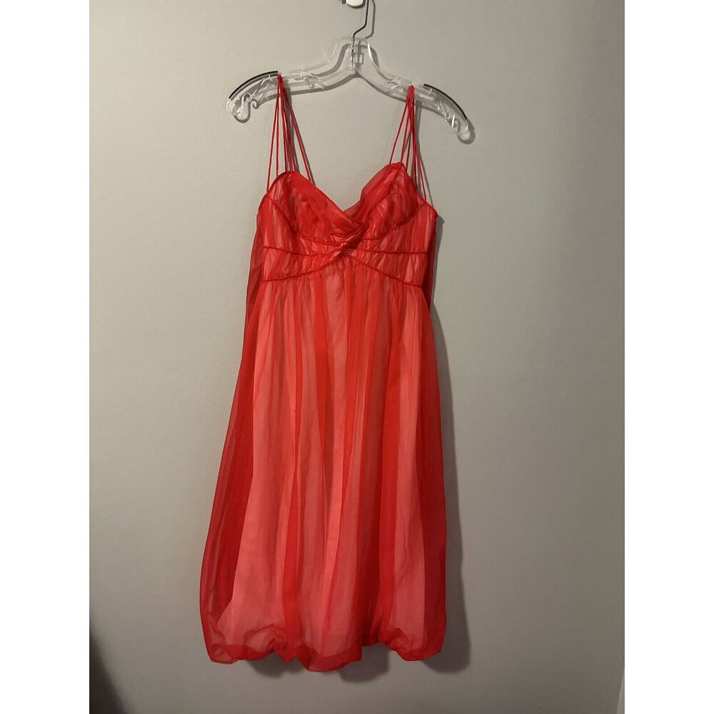 Unbranded Cocktail Homecoming Red‎ Balloon Hem Bubble Dress Juniors - XS/Sm